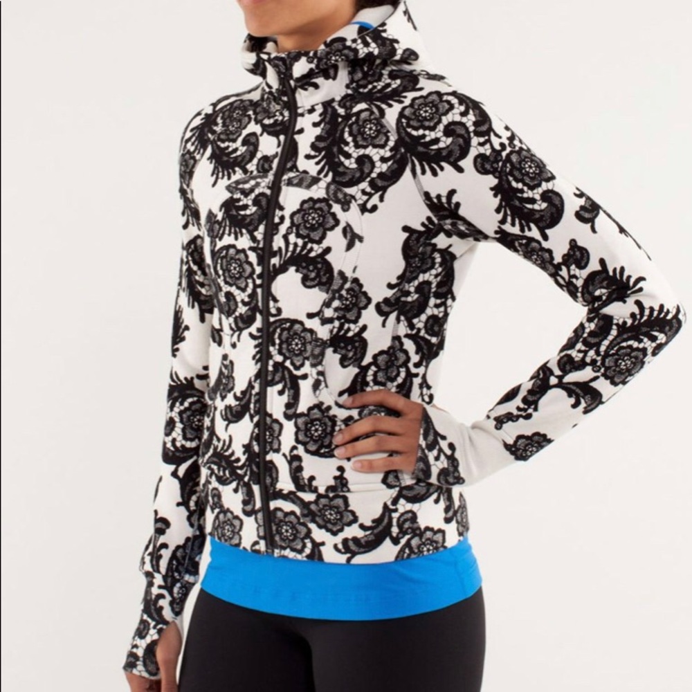 Lululemon Scuba Hoodie Stretch Laceoflage Pattern